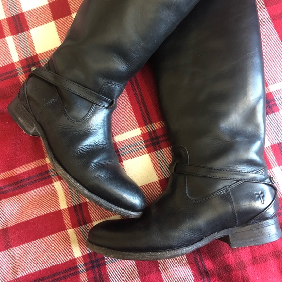 Frye tall black boots 5.5B / 5.5 - Picture 14 of 14